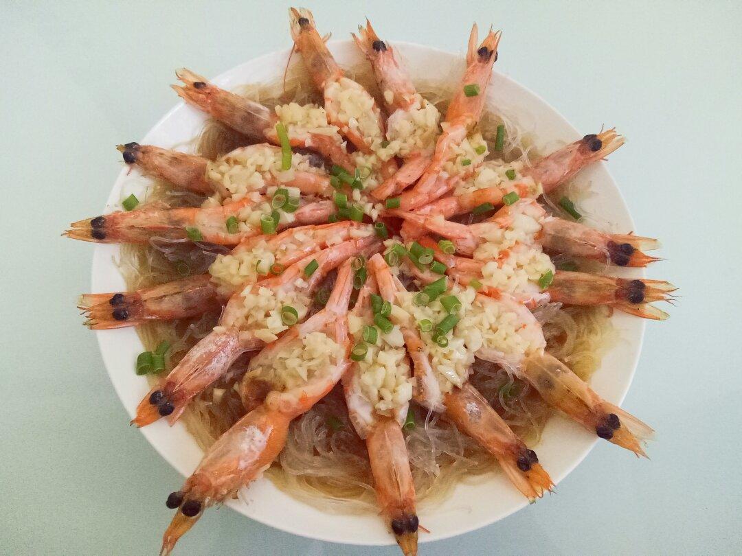 蒜蓉粉丝蒸虾