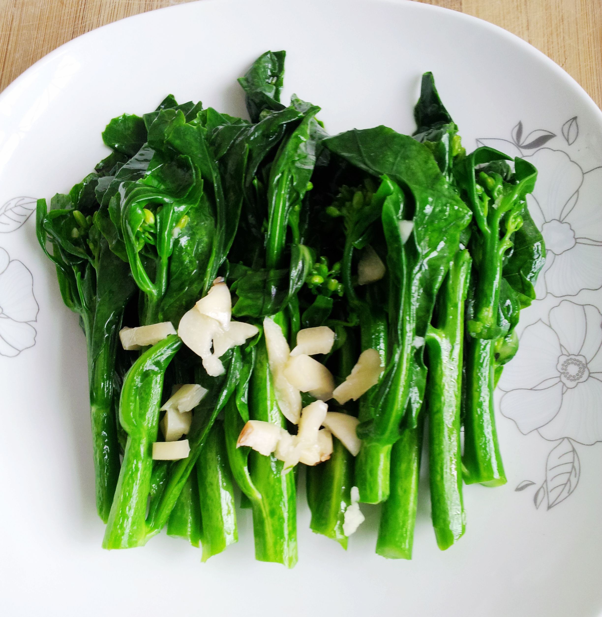 敬杰做的清炒芥蓝