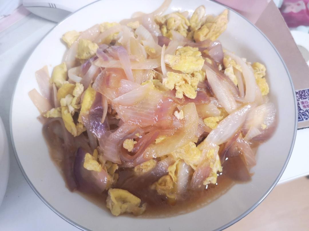 洋葱炒鸡蛋