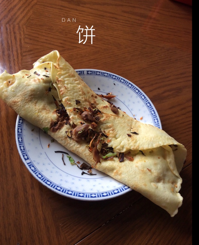 #爱自己，好好吃早餐# 十分钟搞定【芝士蔬菜鸡蛋饼】