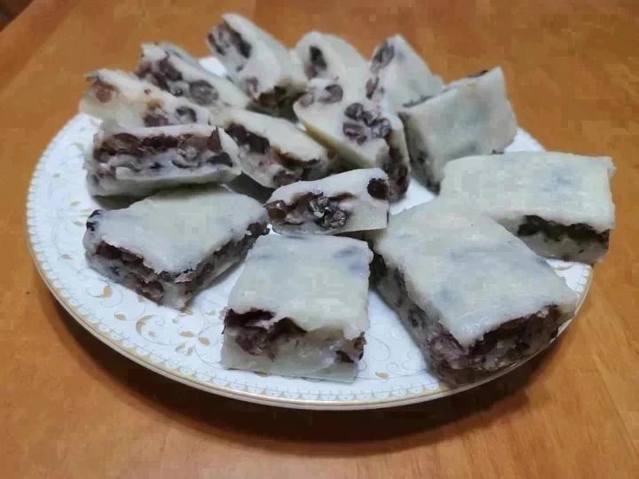 糯米红豆糕