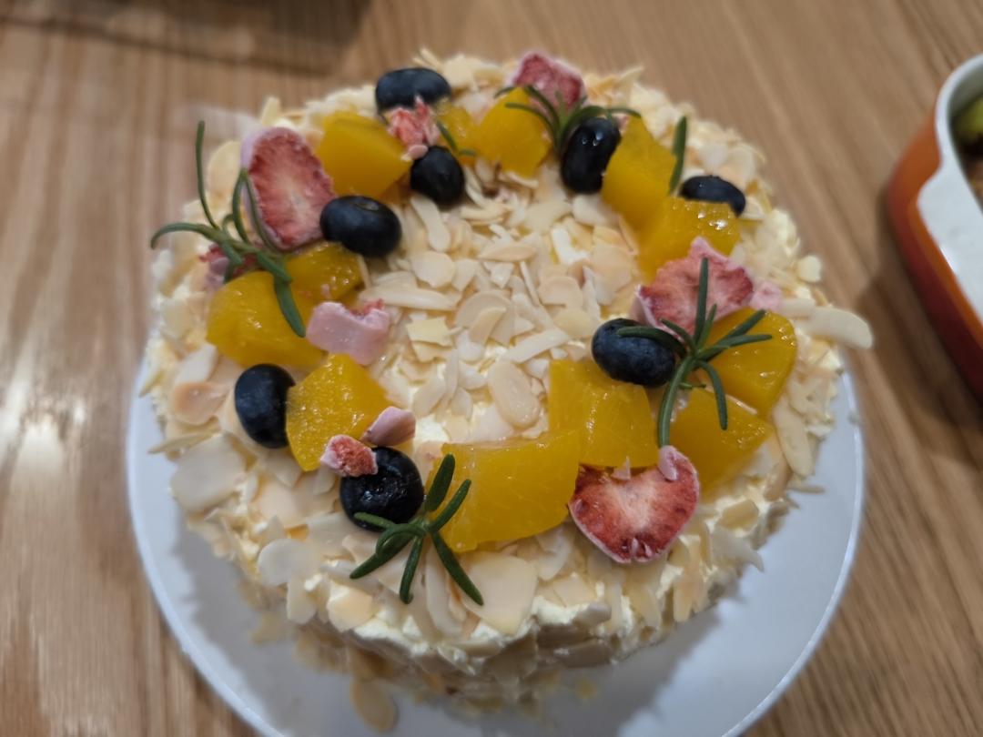 切块蛋糕系列里卖的最好的 海盐老奶油杏仁蛋糕