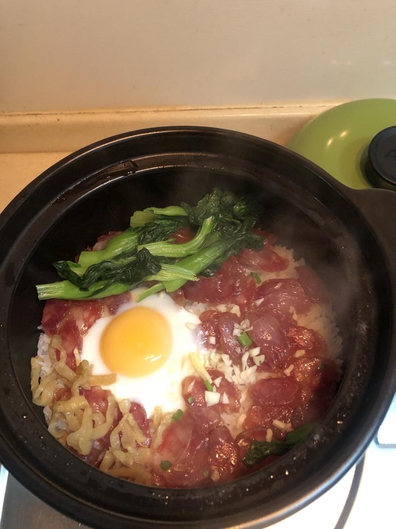 香肠煲仔饭