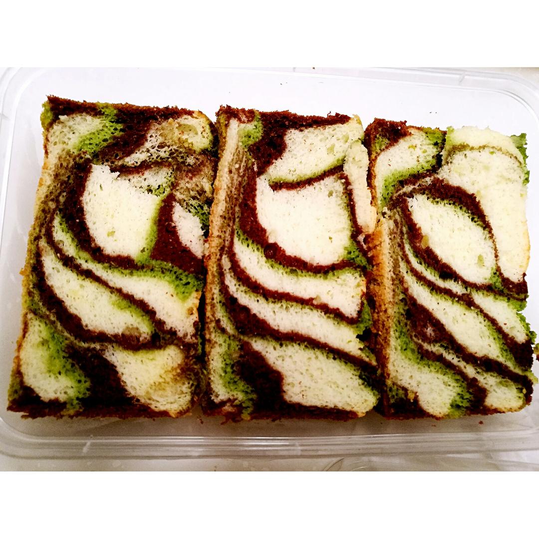 “老公”炫彩戚风蛋糕