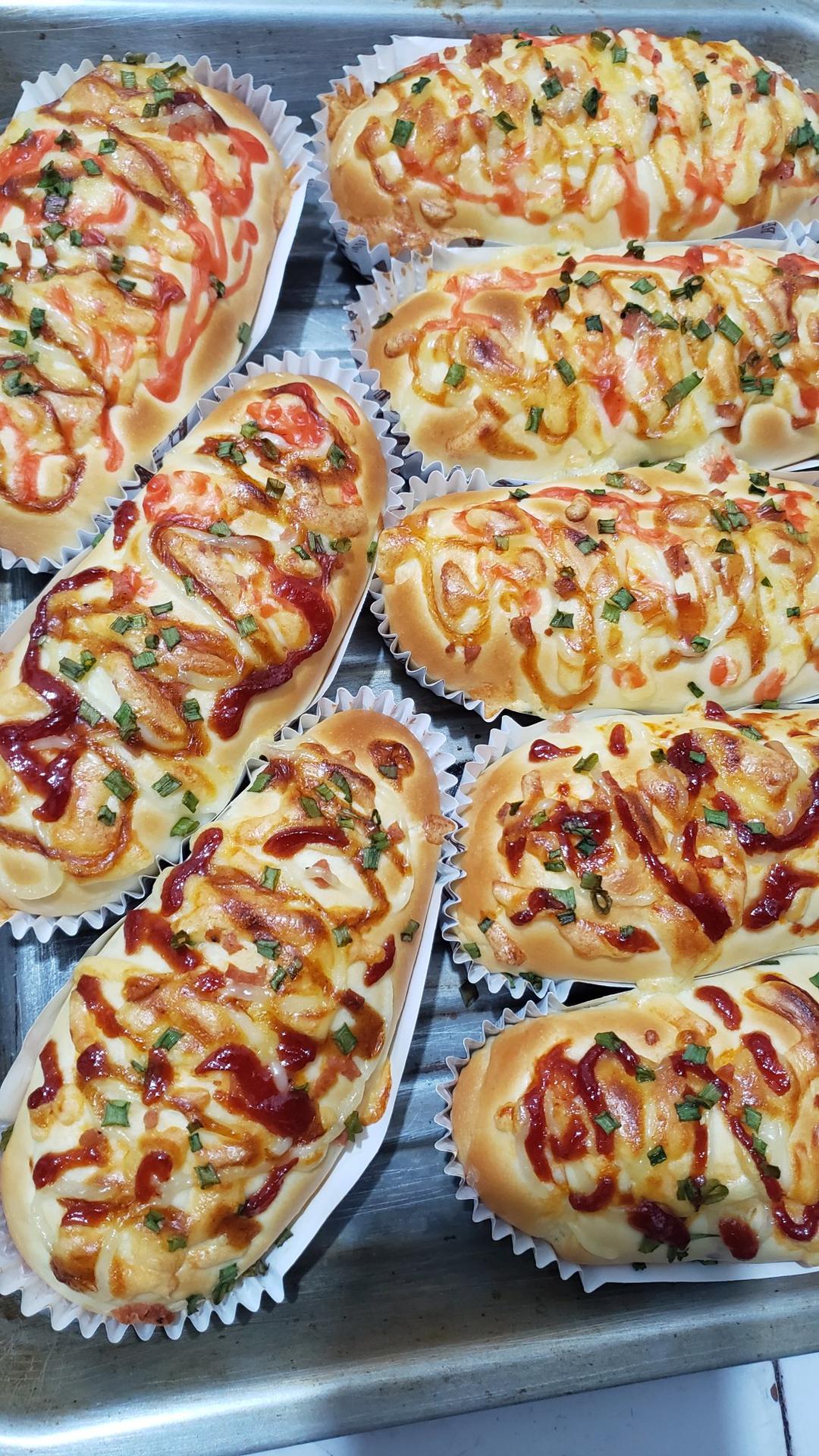 (一发)超软网红芝士香肠面包