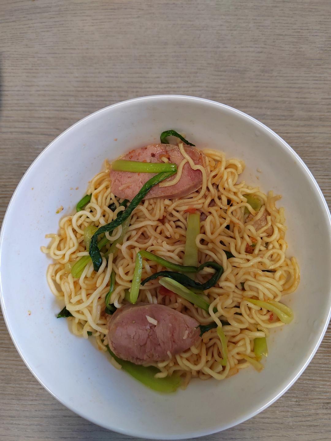 炒方便面