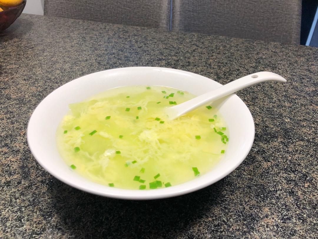 黄瓜鸡蛋汤