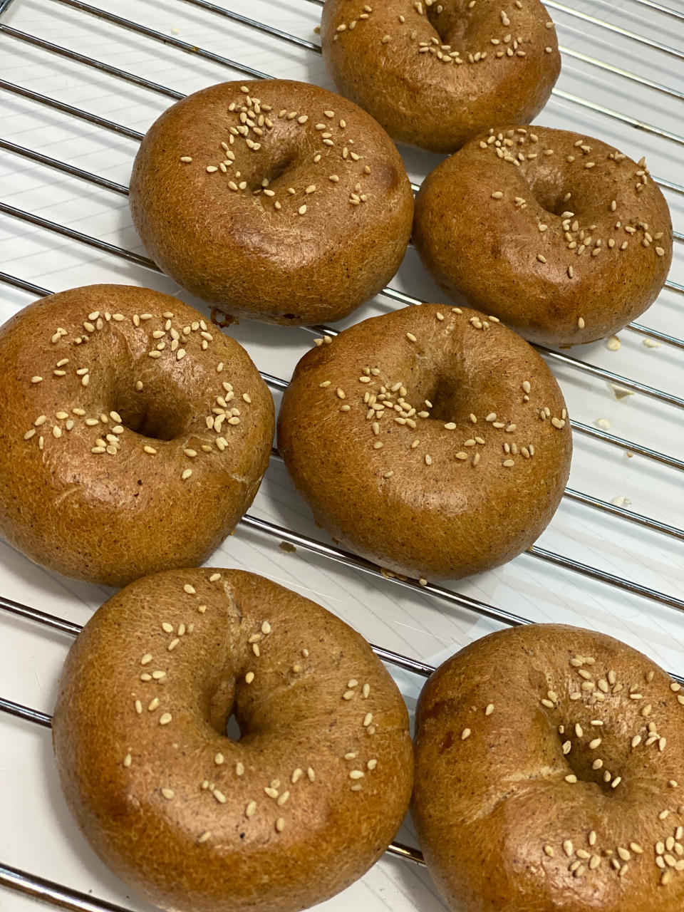 红糖肉桂苹果贝果~碳水怎么那么美好