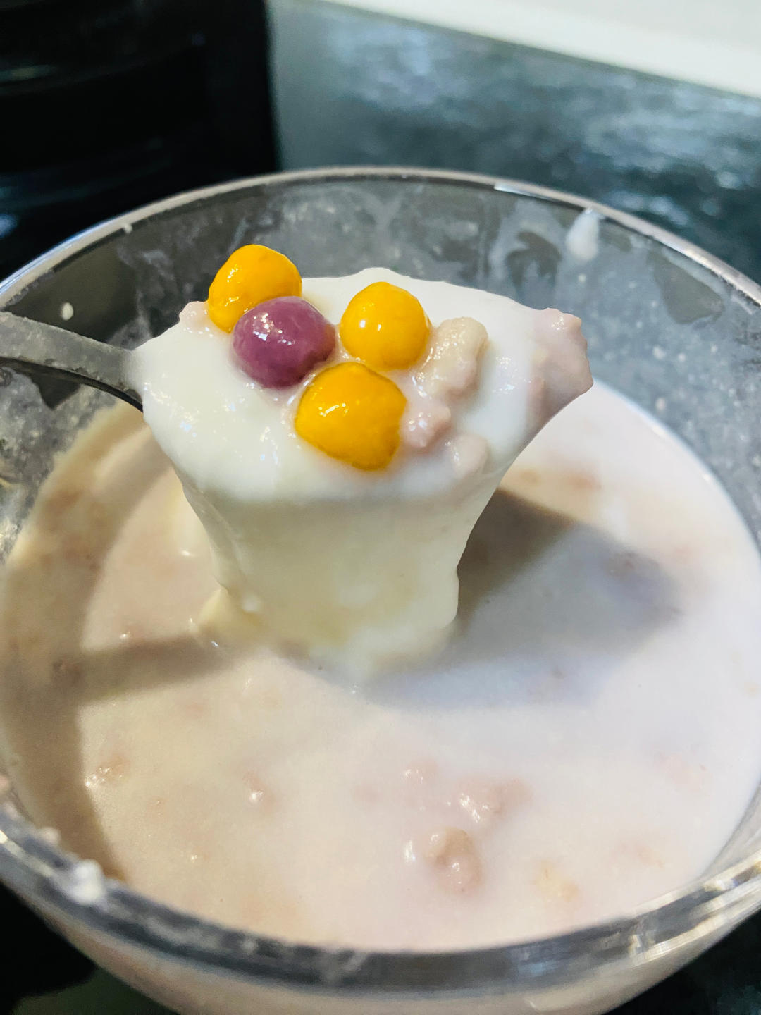 【芋泥脑袋】芋泥麻薯小丸子