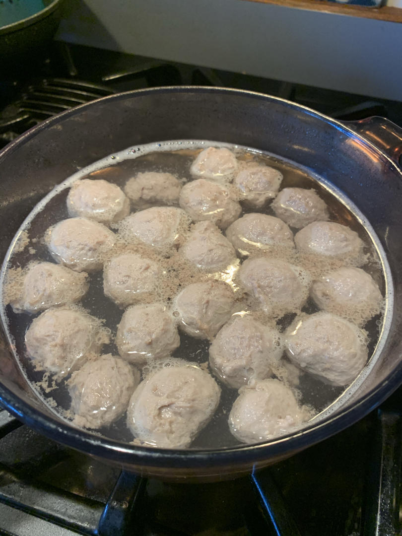 牛肉丸汤（手工自制）《系列五》