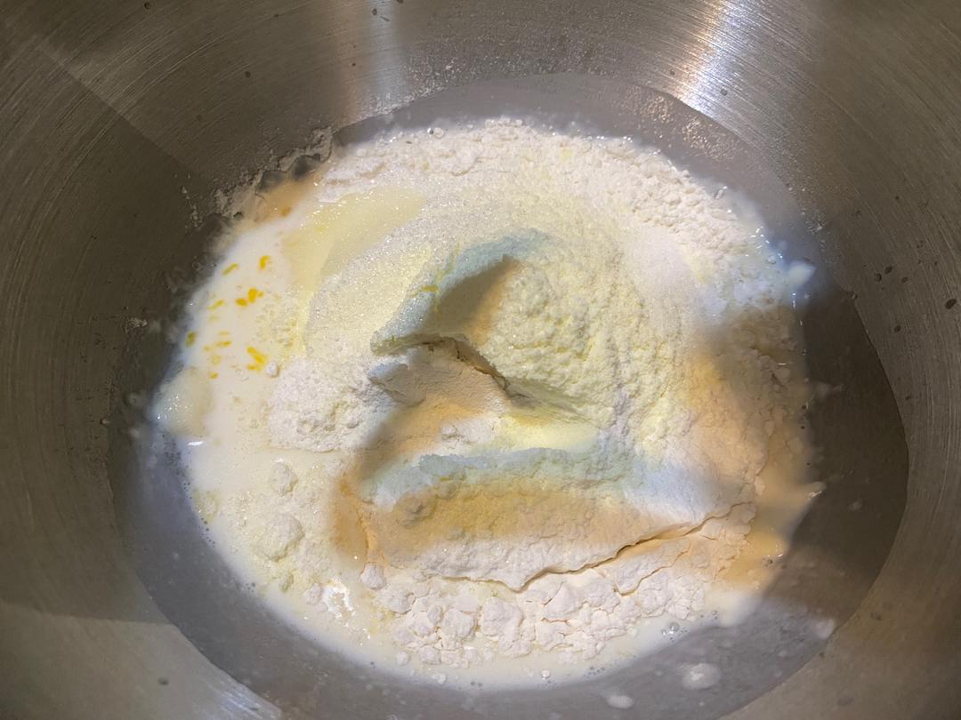 纯奶手撕吐司的做法 步骤1