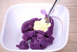 香甜紫薯泥的做法 步骤3