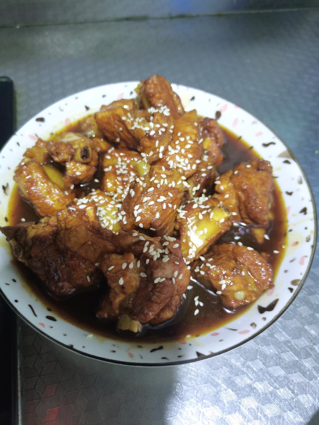 糖醋排骨（试验多次的最佳口感）