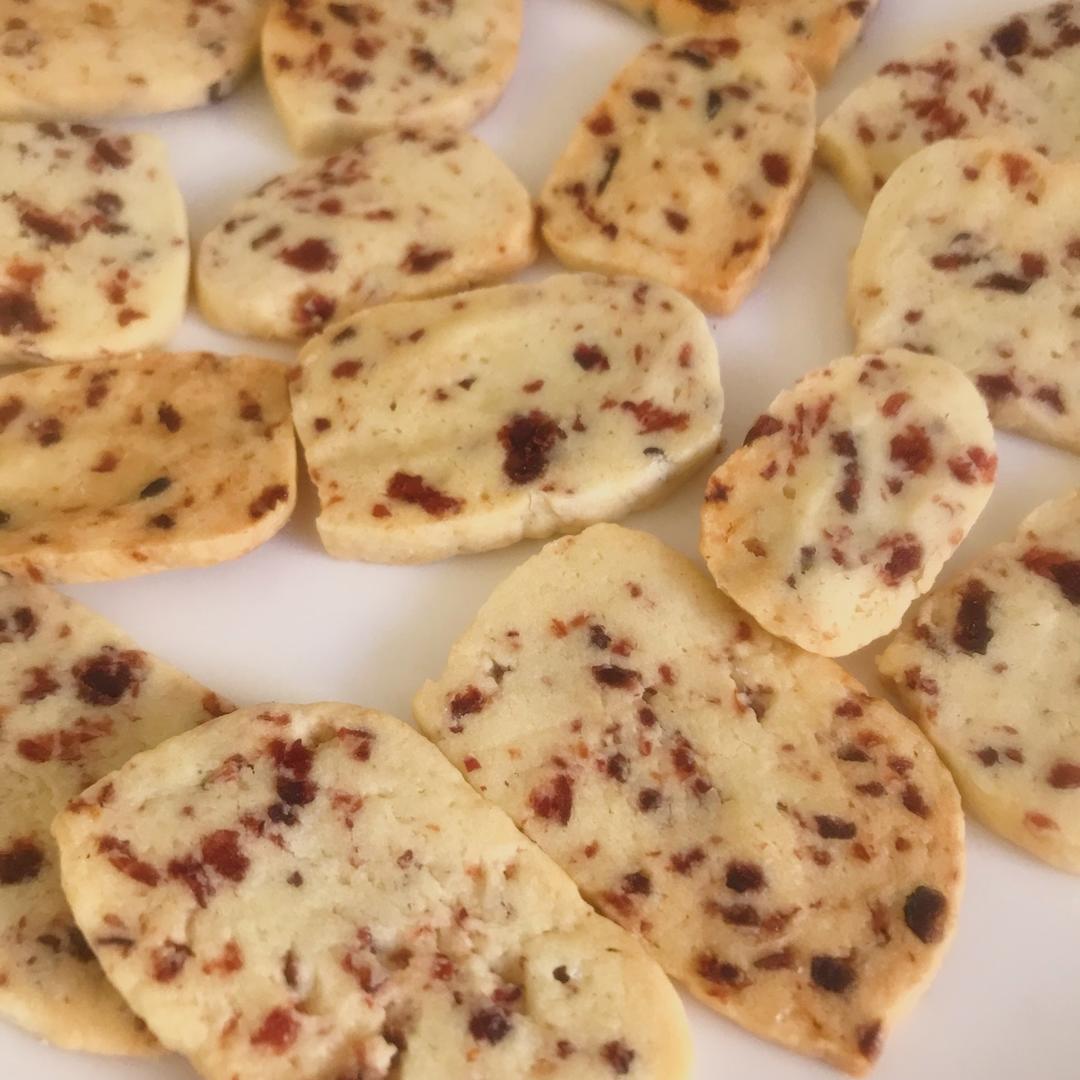 低糖少油版蔓越莓饼干