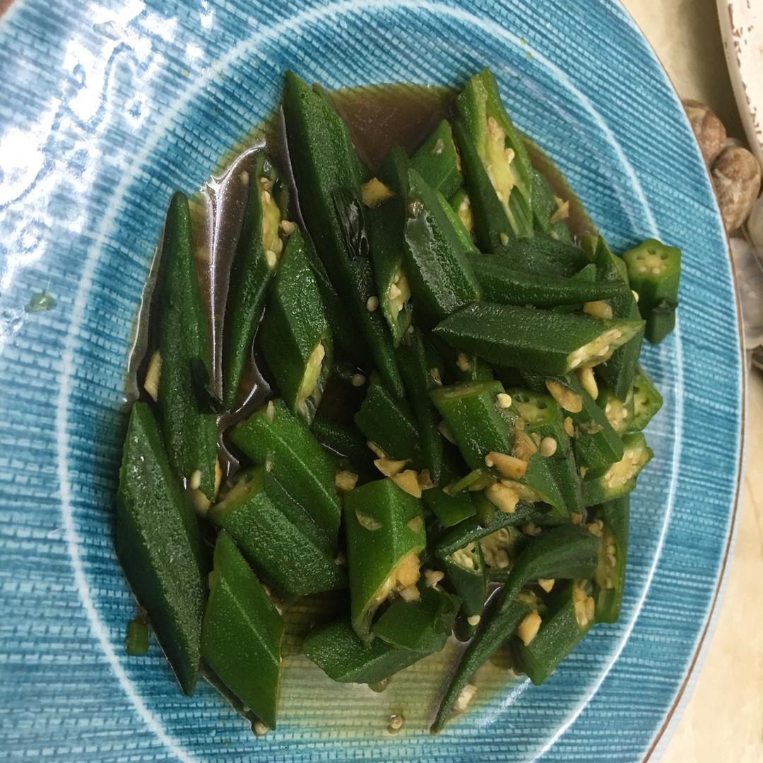 蚝油秋葵