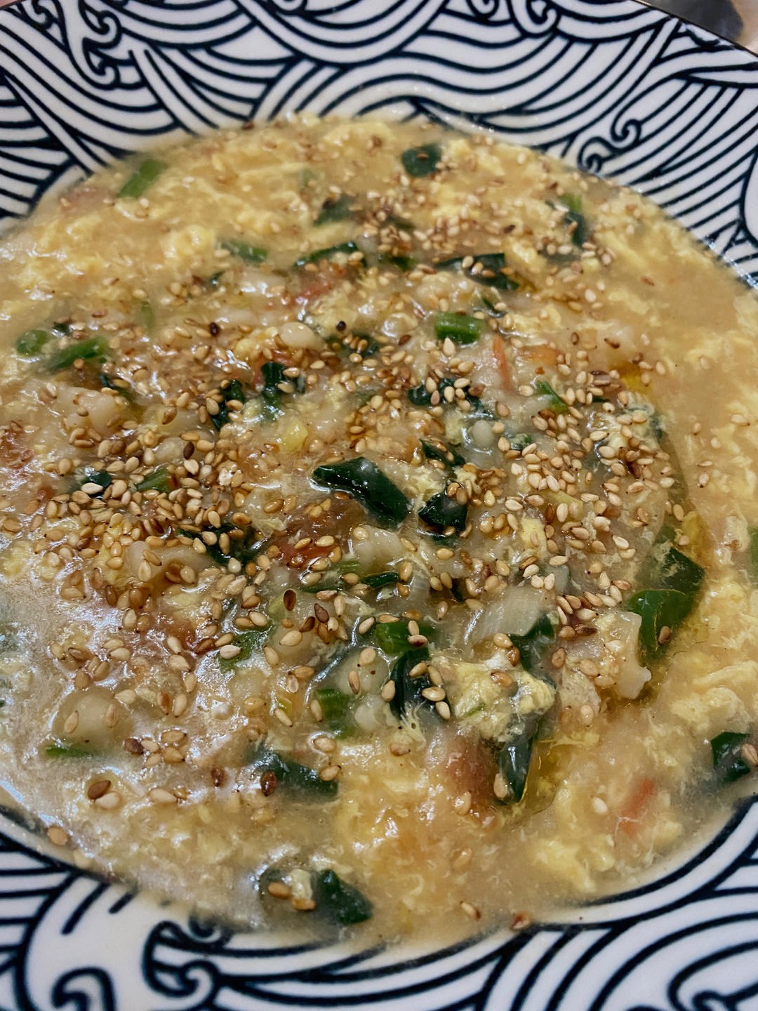 简单早餐-疙瘩汤