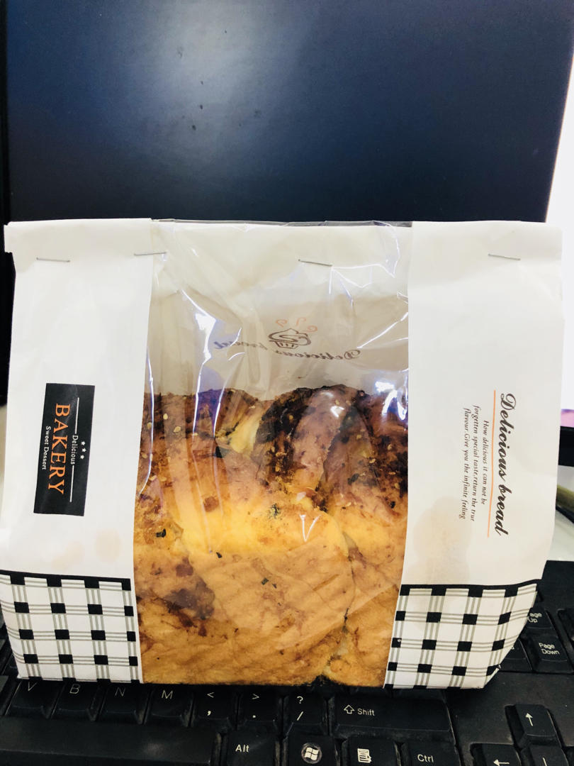 香葱肉松手撕吐司
