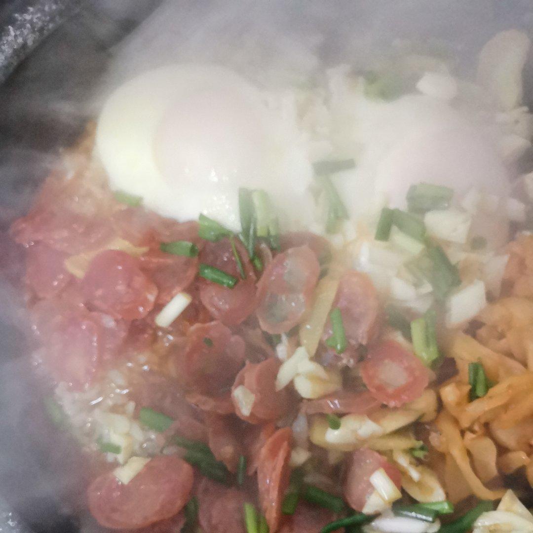 香肠煲仔饭