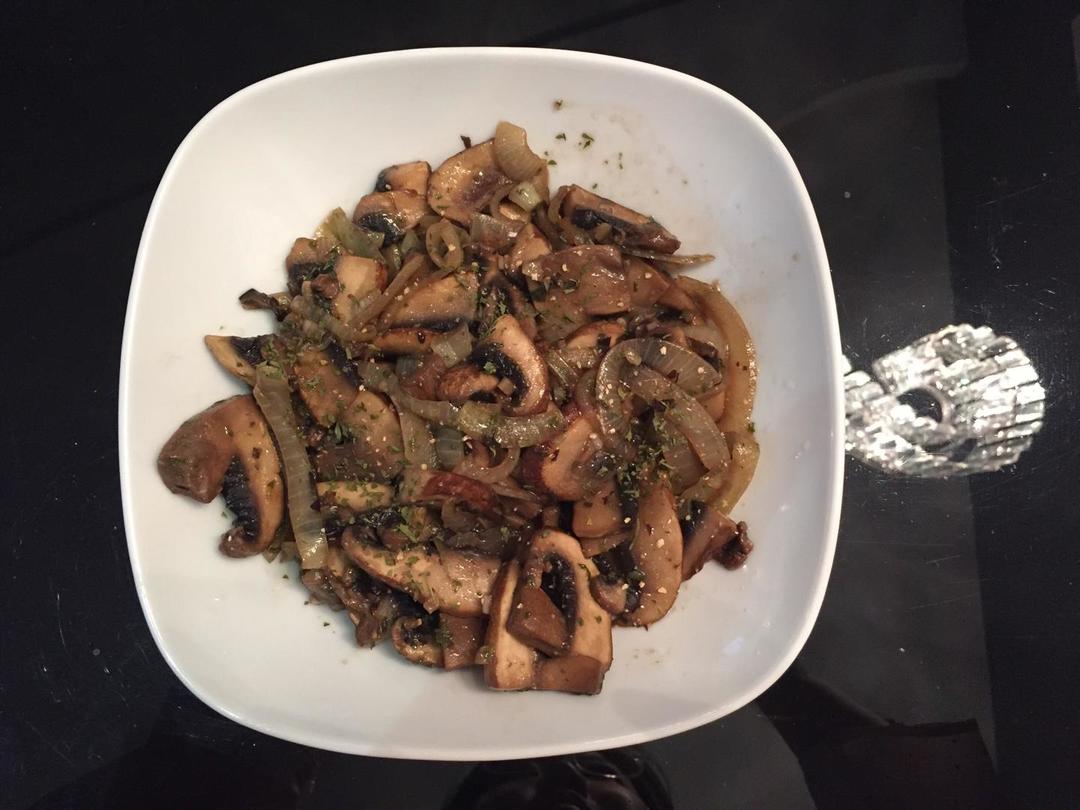 黄油炒褐菇的做法