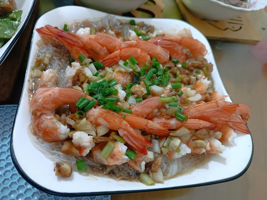 蒜蓉粉丝开背虾