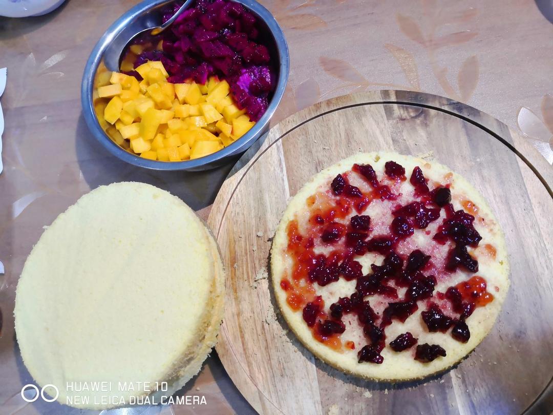 6寸，8寸，10寸戚风蛋糕配方（已更新）