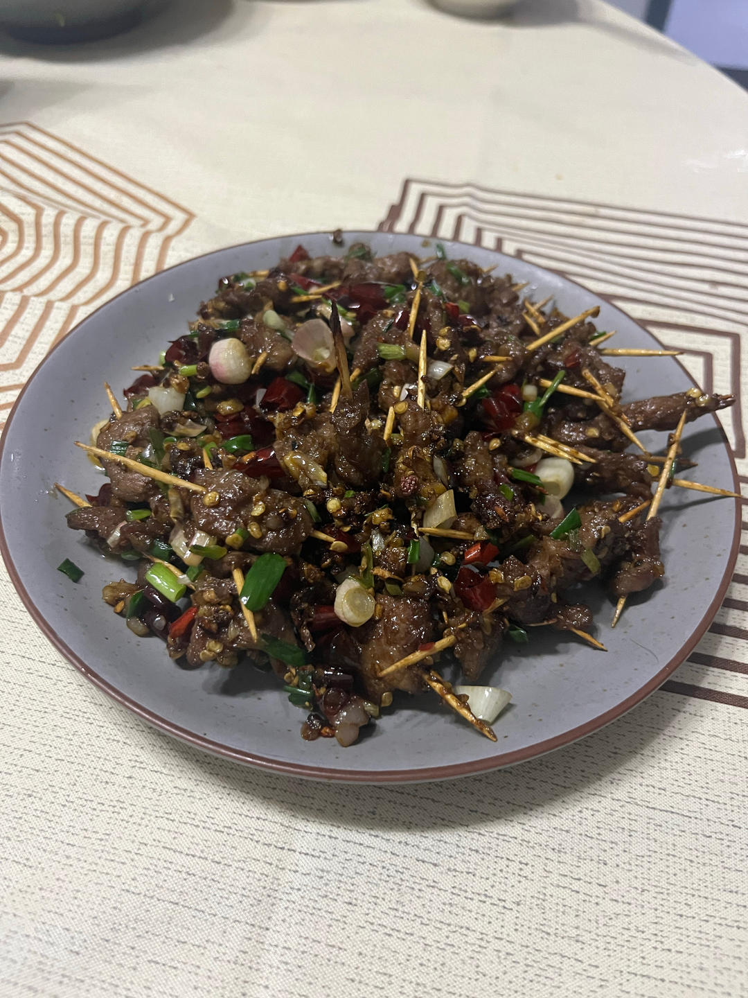 牙签牛肉 道地湖南味