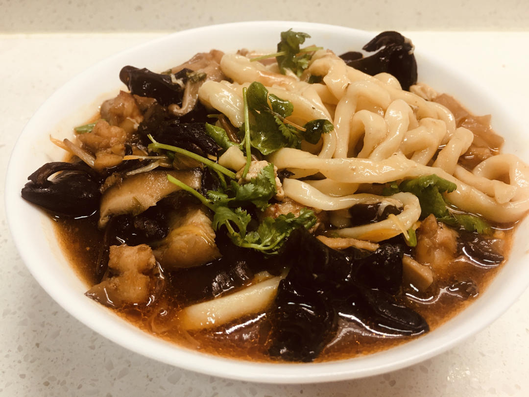 老北京三鲜打卤面