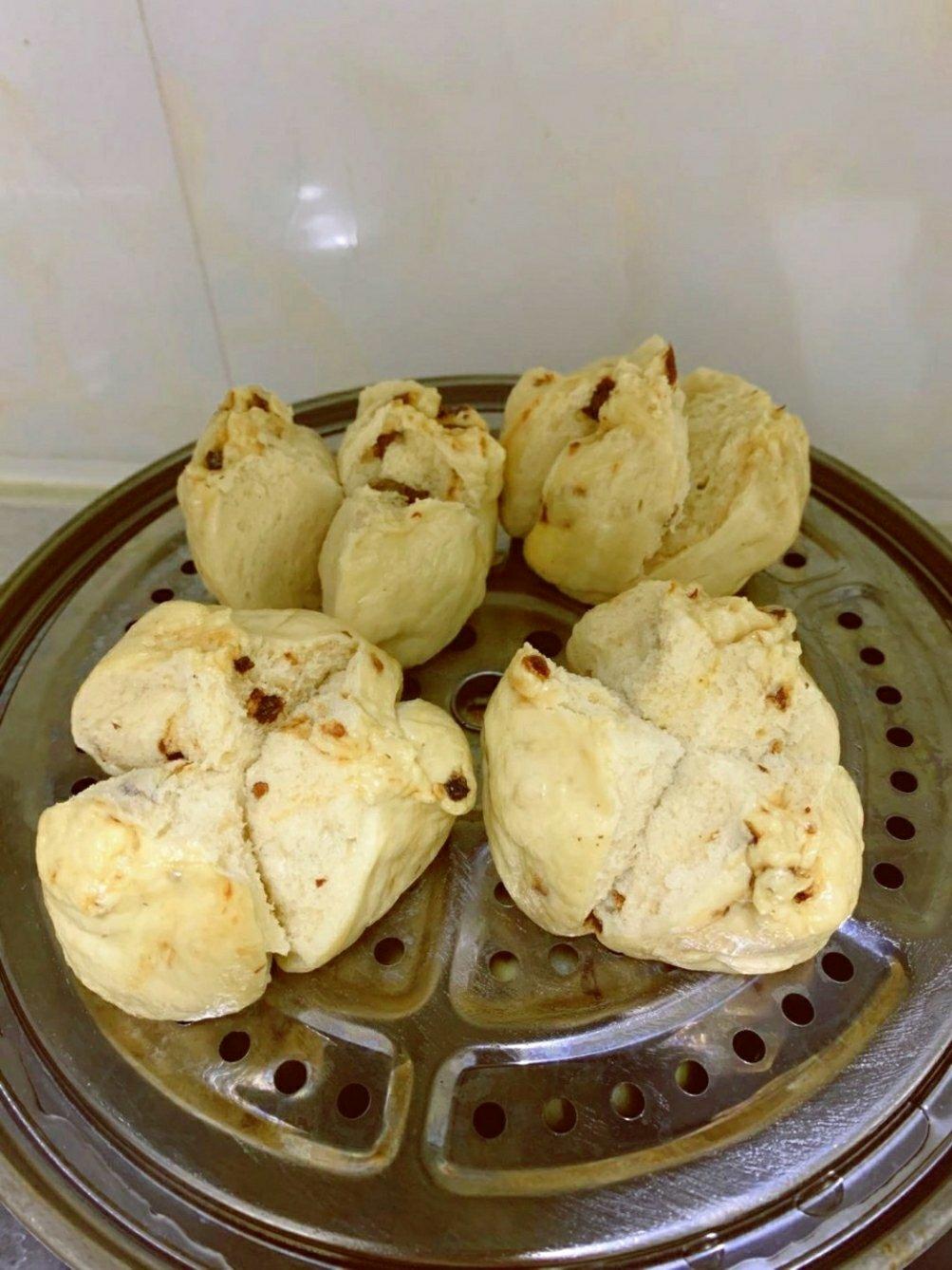 新手也能爆开花的老面红糖大枣开花馒头（泡打粉版or无泡打粉版）