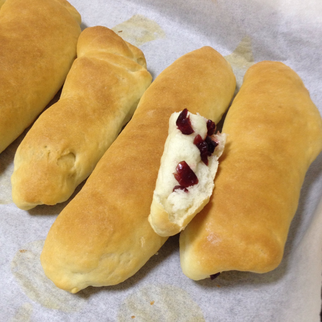 蔓越莓辫子面包