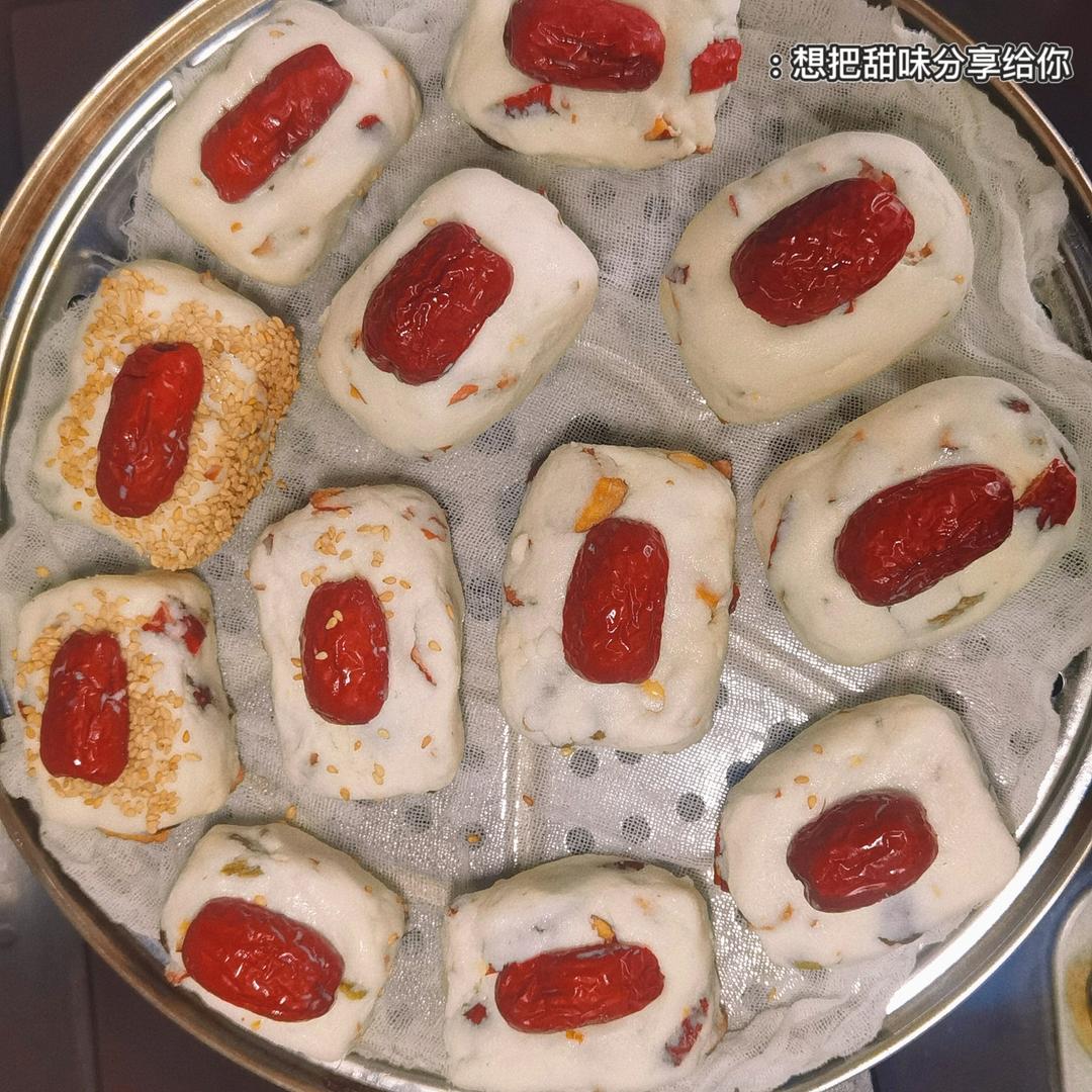 牛奶红枣糯米糕