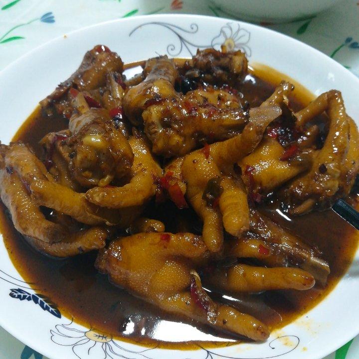 秘制红烧鸡爪