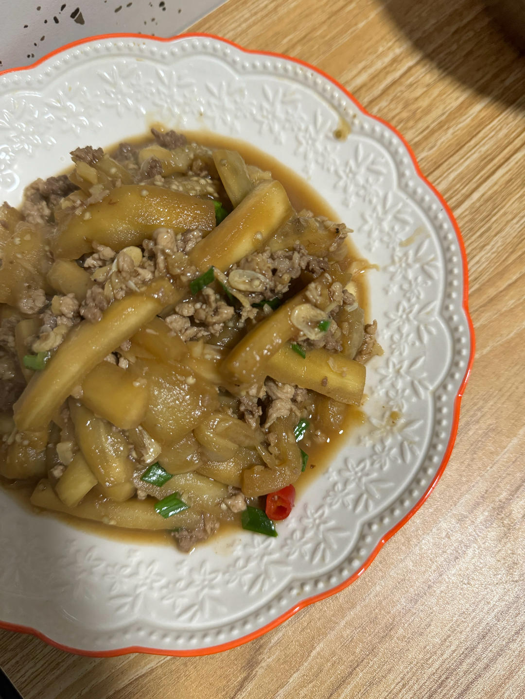 肉末茄子