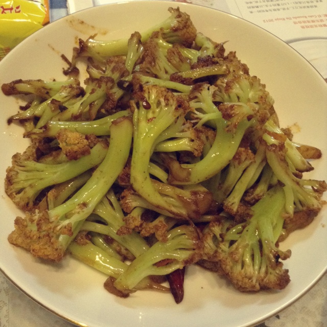 很“浪费”米饭的家常菜之一-------干锅菜花