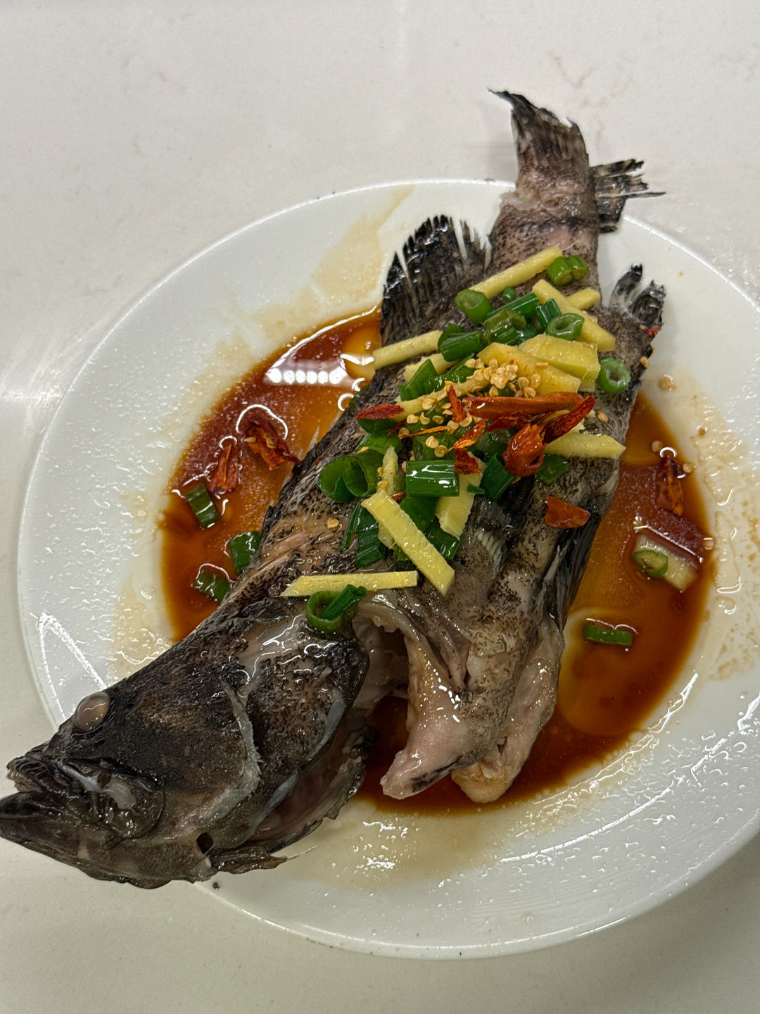 清蒸石斑鱼