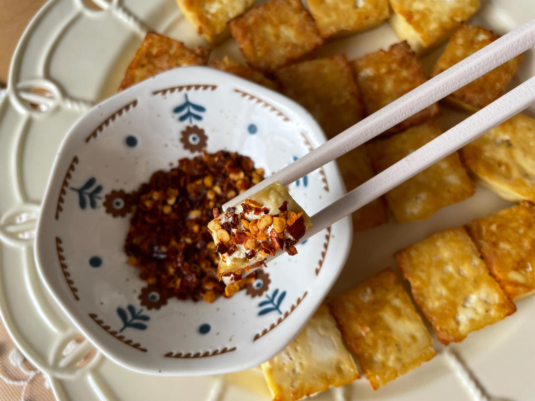 空气炸豆腐【3月北鼎烤箱食谱】