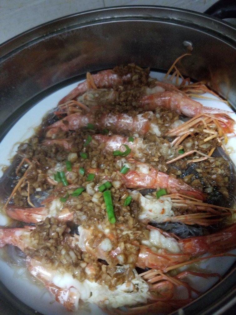 蒜蓉粉丝蒸虾