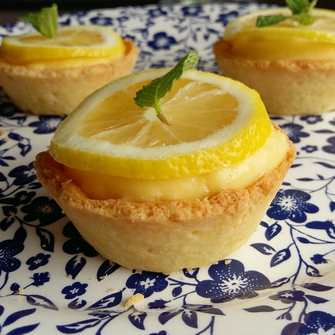 ninabaker做的清新柠檬塔
