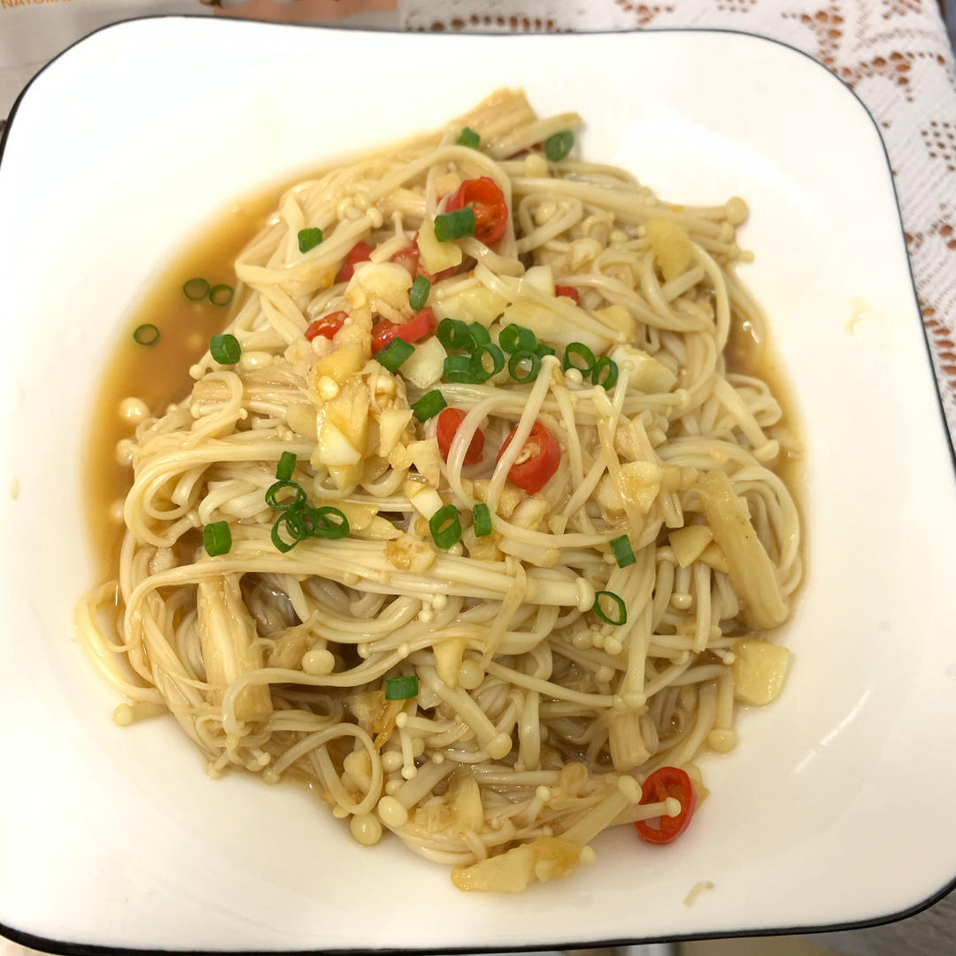 蒜蓉金针菇