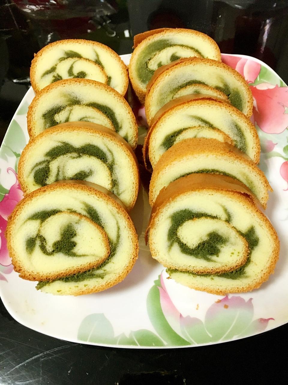 抹茶旋风蛋糕卷