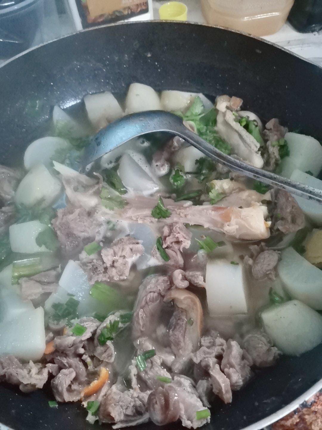 羊肉汤无膻味版