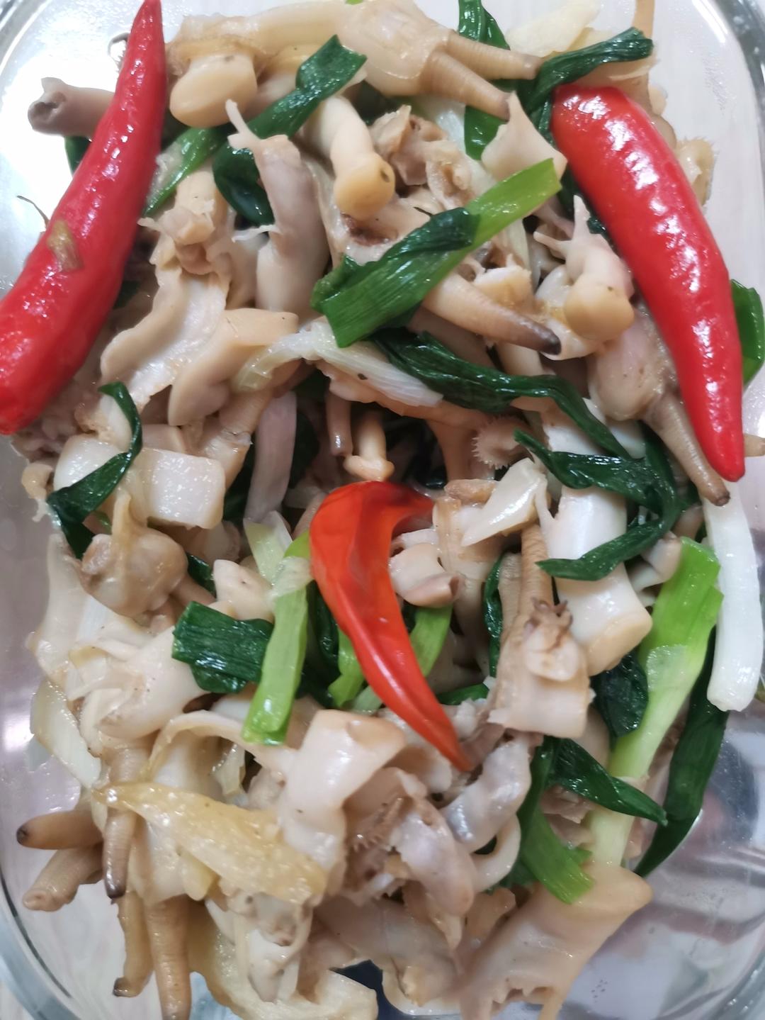 葱姜爆炒蛏子王