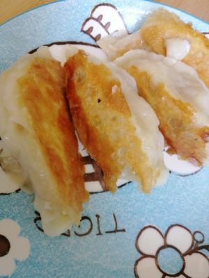 猪肉虾仁茭瓜（西葫芦）馅锅贴的做法 步骤1