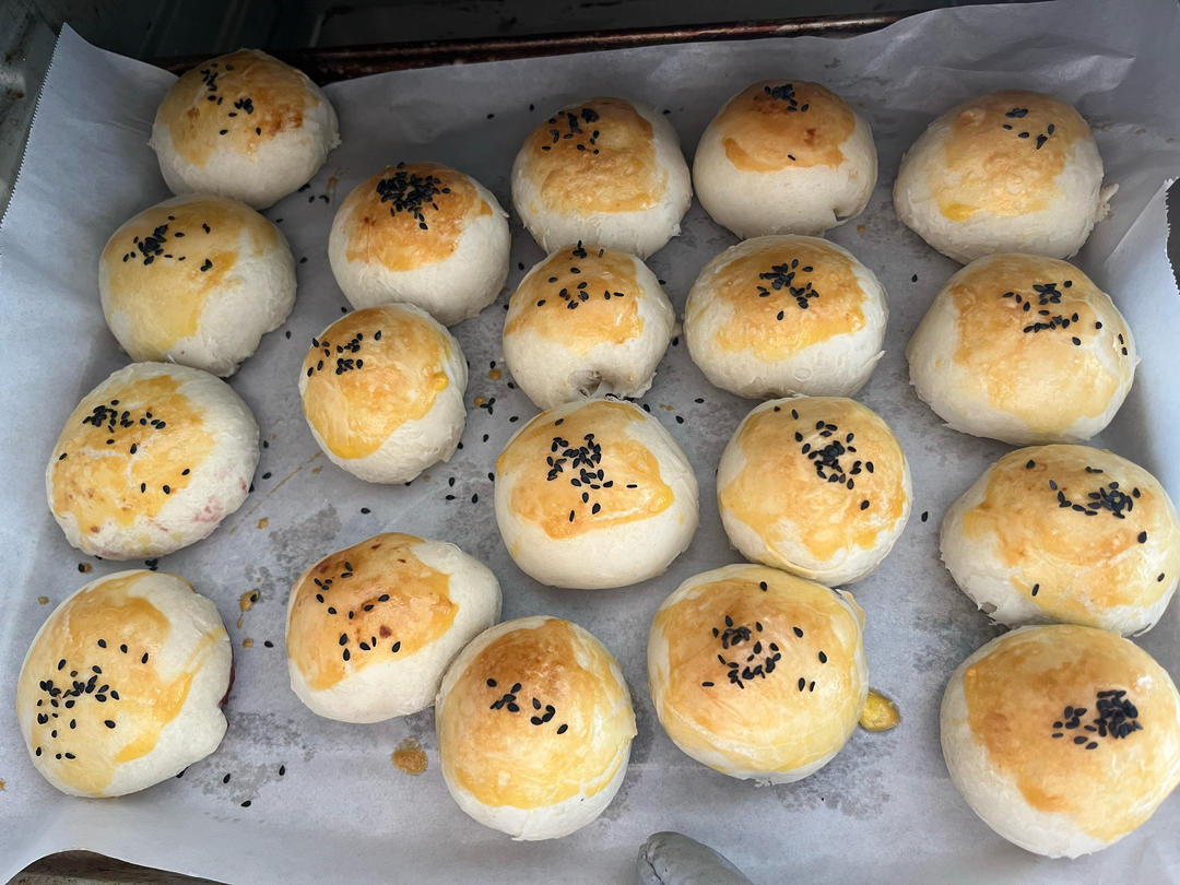 蛋黄酥～玉米油版～