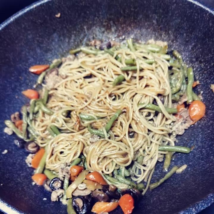 豆角焖面