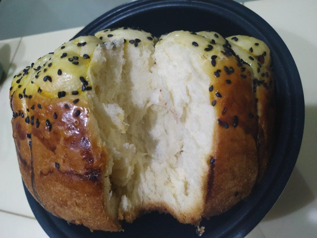 电饭煲做面包，不用黄油，不用面包机，照步骤做一定成功