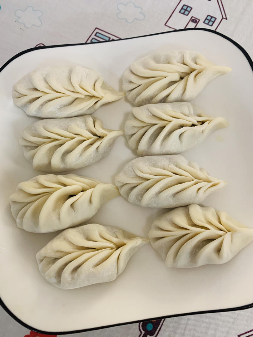 【他山之石】最简明的柳叶饺子（包子）包法（清晰视频）
