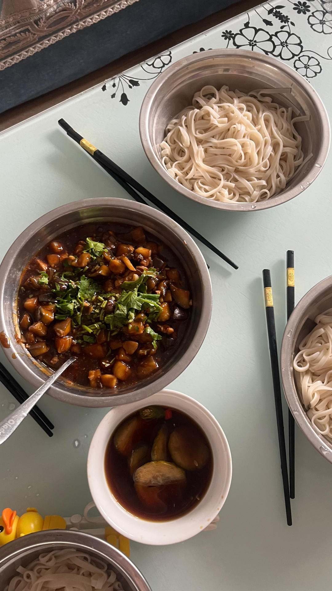 无敌好吃“茄丁打卤面”