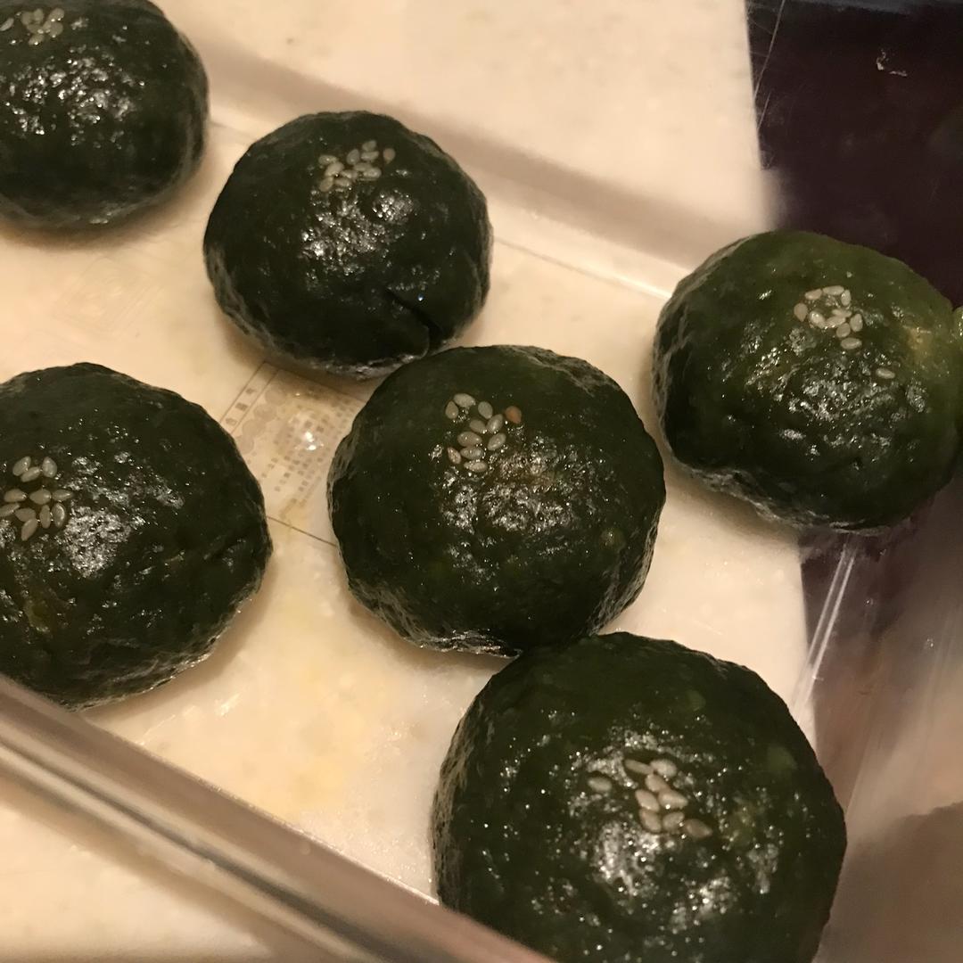 超详细的三种口味青团.清明果.艾果