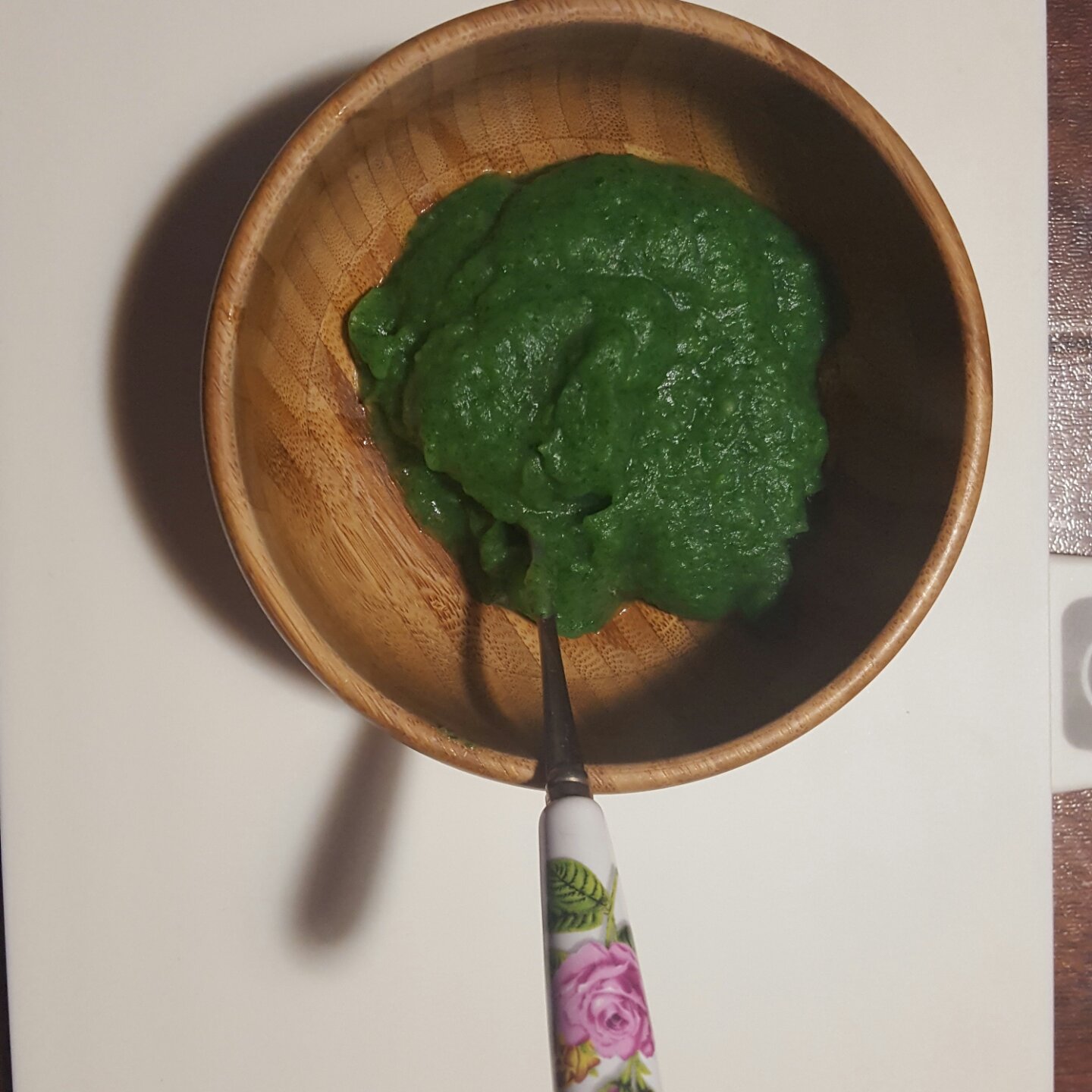 宝宝辅食之菠菜土豆泥（6个月以上)