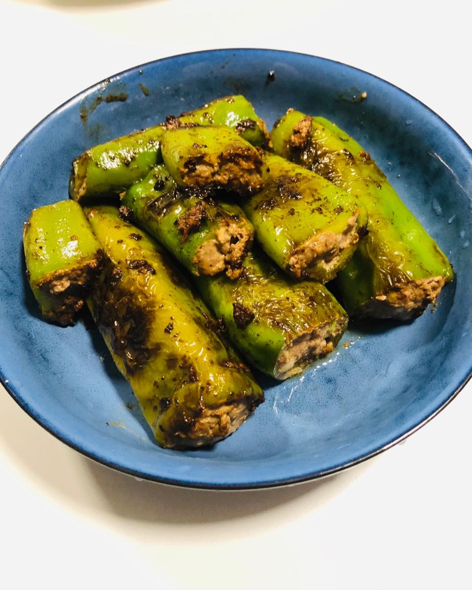 下饭菜肴--青椒酿肉